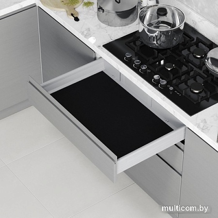 Коврик для кухонного ящика Starax S-2291-B (черный)