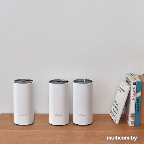 Wi-Fi роутер TP-Link Deco E4 (3 шт.)