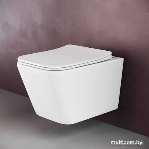 Унитаз подвесной Ceramica Nova Metric Rimless CN3007