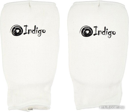 Перчатки для единоборств Indigo PS-1305 (L, белый)