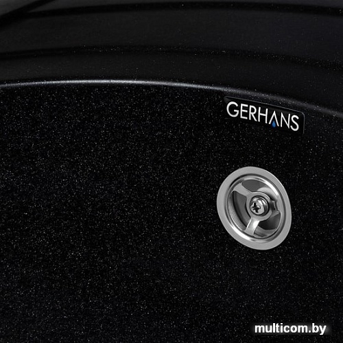 Кухонная мойка Gerhans A01 (оникс)