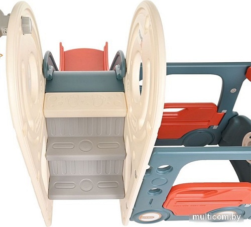 Горка Pituso Smile Bus FE-HT-XLB02 (синий/оранжевый)