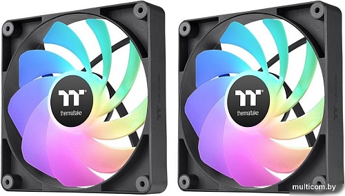 Набор вентиляторов Thermaltake CT120 Sync Reverse ARGB 2-Fan Pack CL-F173-PL12SW-A