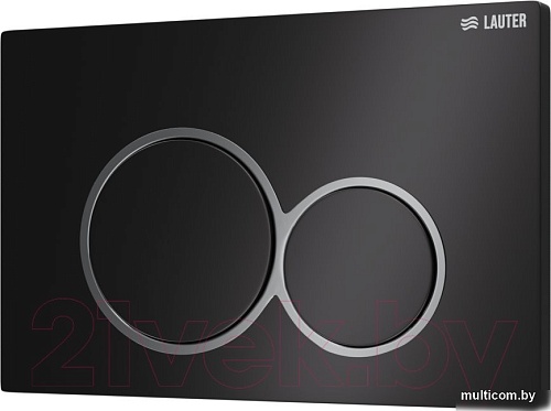 Панель смыва Lauter 219704E (черный)