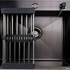 Кухонная мойка Berge 5045 premium Nano Black (черный)
