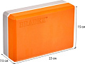 Блок для йоги Bradex SF 0731 (оранжевый)