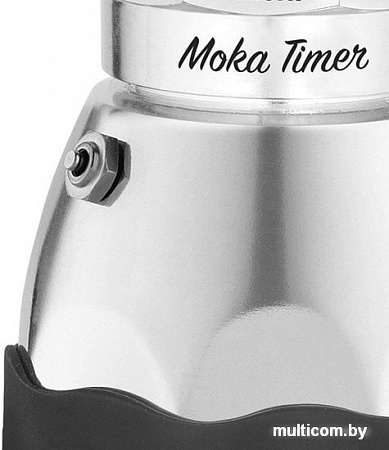 Гейзерная кофеварка Bialetti Moka Timer (6 порций)