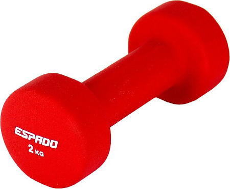 Гантель Espado ES1115 2 кг (красный)