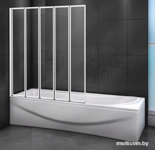 Душевая шторка Cezares RELAX-V-5-120/140-P-Bi-L