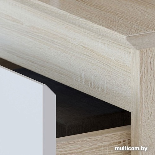 Комод Сокол Т-5Р (дуб сонома/белый)