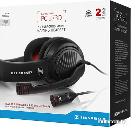 Наушники с микрофоном Sennheiser PC 373D [506528]