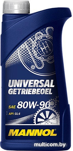 Трансмиссионное масло Mannol Universal Getriebeoel 80W-90 API GL 4 1л