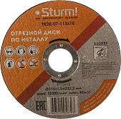 Отрезной диск Sturm 9020-07-115x10