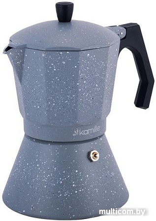 Гейзерная кофеварка Kamille KM 2519GR