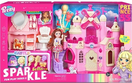 Кукольный домик Labalu Большой замок принцессы 7015