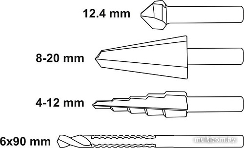 Набор сверл Sthor 22640
