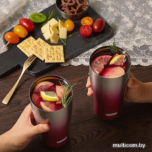 Термокружка Thermos JDE-420 R 0.42л (розовый)