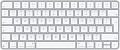 Клавиатура Apple Magic Keyboard с Touch ID MK293Z/A (нет кириллицы)