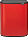 Brabantia Bo Touch Bin 60 л (пламенно-красный)