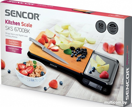 Кухонные весы Sencor SKS 6700BK