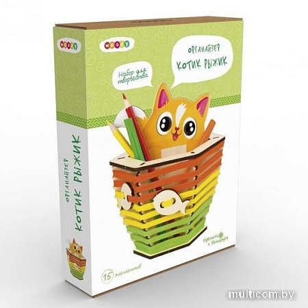 3Д-пазл Woody Котик Рыжик 02772