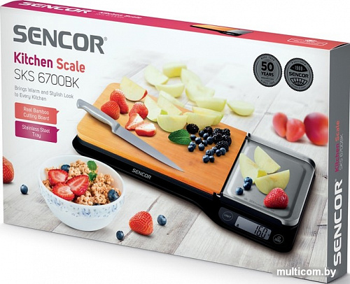 Кухонные весы Sencor SKS 6700BK