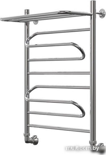 Полотенцесушитель Granula Браво, нижнее подключение с полкой 50х80 см