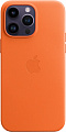 Чехол для телефона Apple MagSafe Leather Case для iPhone 14 Pro Max (оранжевый)