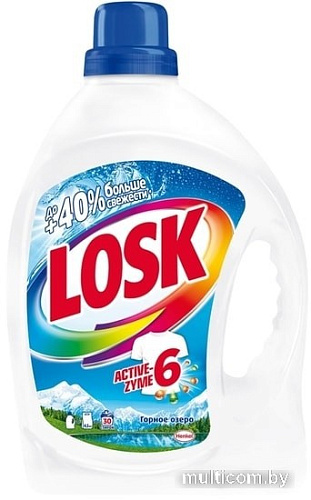 Гель для стирки Losk Горное озеро 1.95 л
