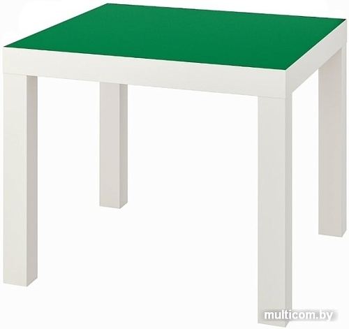 Журнальный столик Ikea Лакк (зеленый) 704.625.92