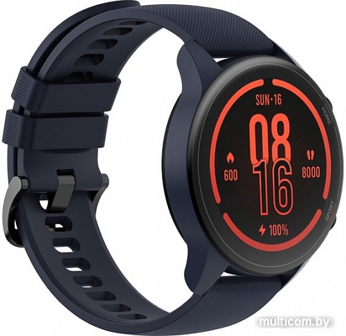 Умные часы Xiaomi Mi Watch XMWTCL02 (синий, международная версия)