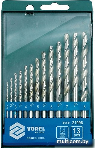 Набор сверл Vorel 21998 (13 шт)