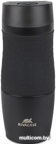 Термокружка Rivacase 90345BM 380мл (черный)