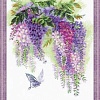 Набор для вышивания Риолис Глициния № 1672
