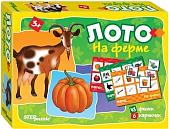 Развивающая игра Step Puzzle Лото На ферме