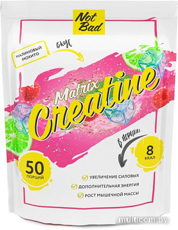 Моногидрат креатина NotBad Creatine Matrix (250г, малиновый мохито)