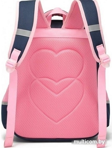 Рюкзак Sun Eight SE-2816 (темно-синий/розовый)
