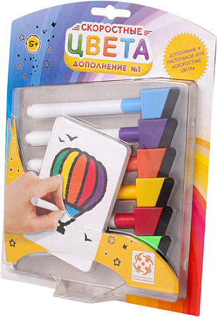 Настольная игра Стиль Жизни Скоростные цвета: дополнение 1