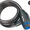 Тросовый велосипедный замок Tonyon 12x1800 533K-1218 (черный)