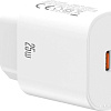 Сетевое зарядное XO CE25 USB Type-C (белый)