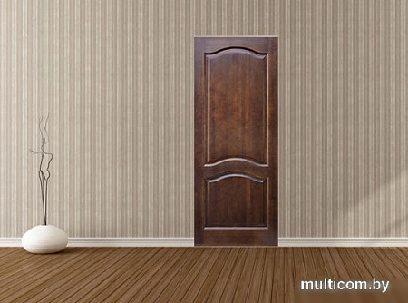 Межкомнатная дверь ПМЦ ПМЦ ДГ 7 60x200 (темный лак)