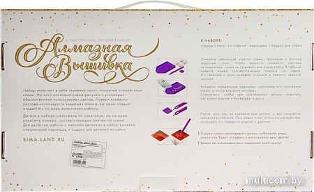 Алмазная мозаика Школа талантов Девушка с веером 9448789