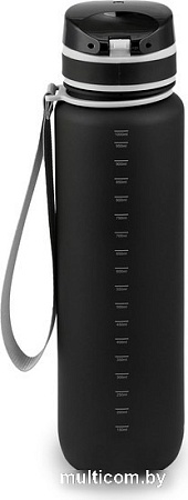 Бутылка для воды Арктика 720-1000-BKM 1л (черный)