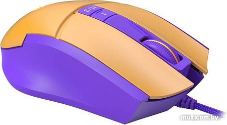 Игровая мышь A4Tech Bloody L65 Max (желтый/фиолетовый)