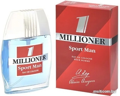 Одеколон Positive 1 Millioner Sport Man EdC (60 мл)