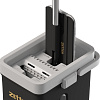 Швабра с отжимом Zetter L ZIP-HOME-0322-17 (черный)