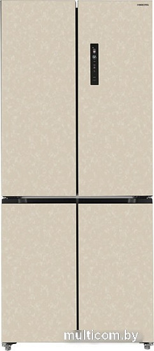 Четырёхдверный холодильник Hiberg RFQ-600DX NFYm Inverter
