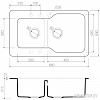 Кухонная мойка Omoikiri Maru 86-2-CH [4993291]