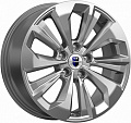 Литые диски K&K Авиор 17x7&quot; 5x114.3мм DIA 67.1мм ET 50мм Дарк платинум