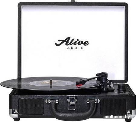Виниловый проигрыватель Alive Audio Glam Noir